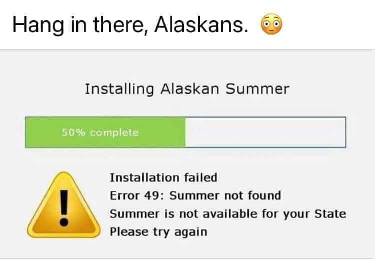 The Year Without a summer Alaska